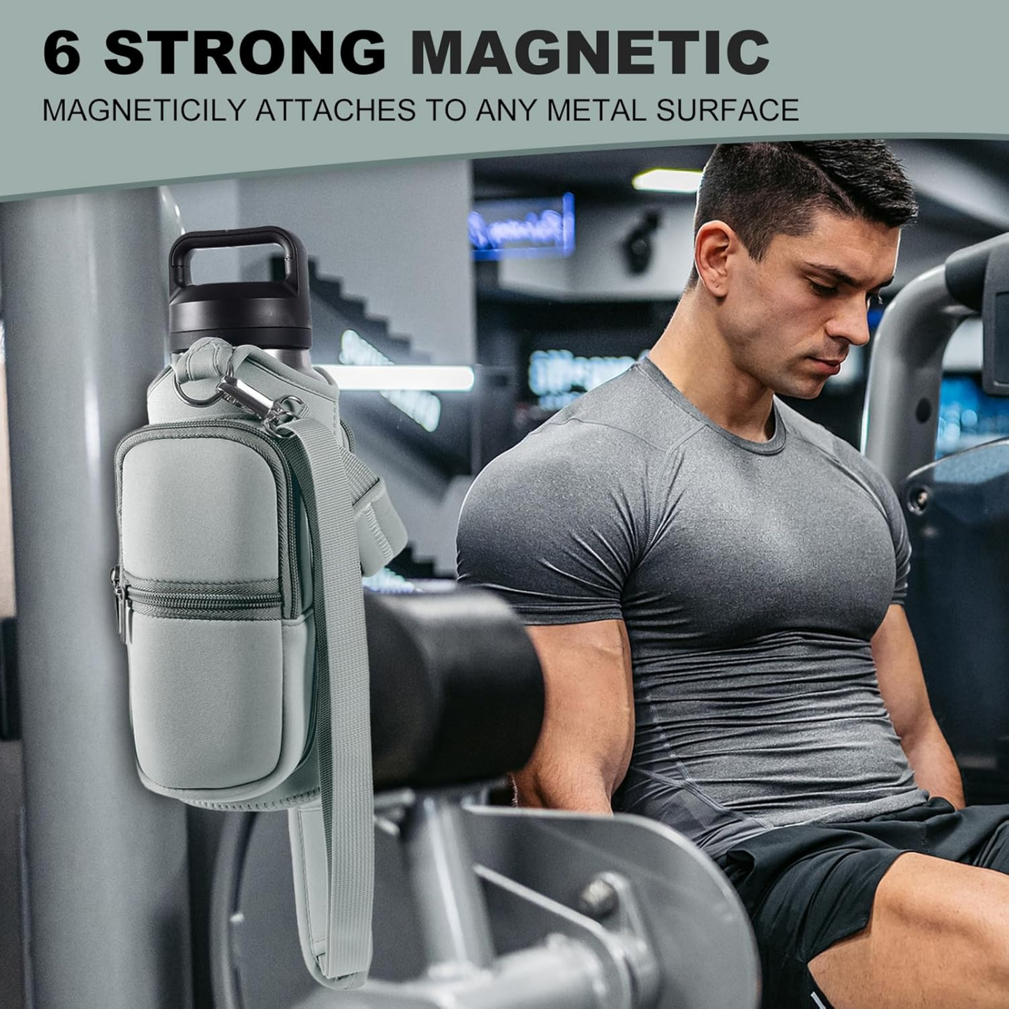 Magnetic Gym Bag